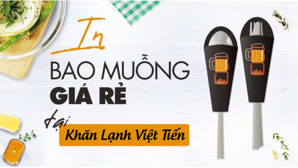 Vỏ bao muỗng nhà hàng