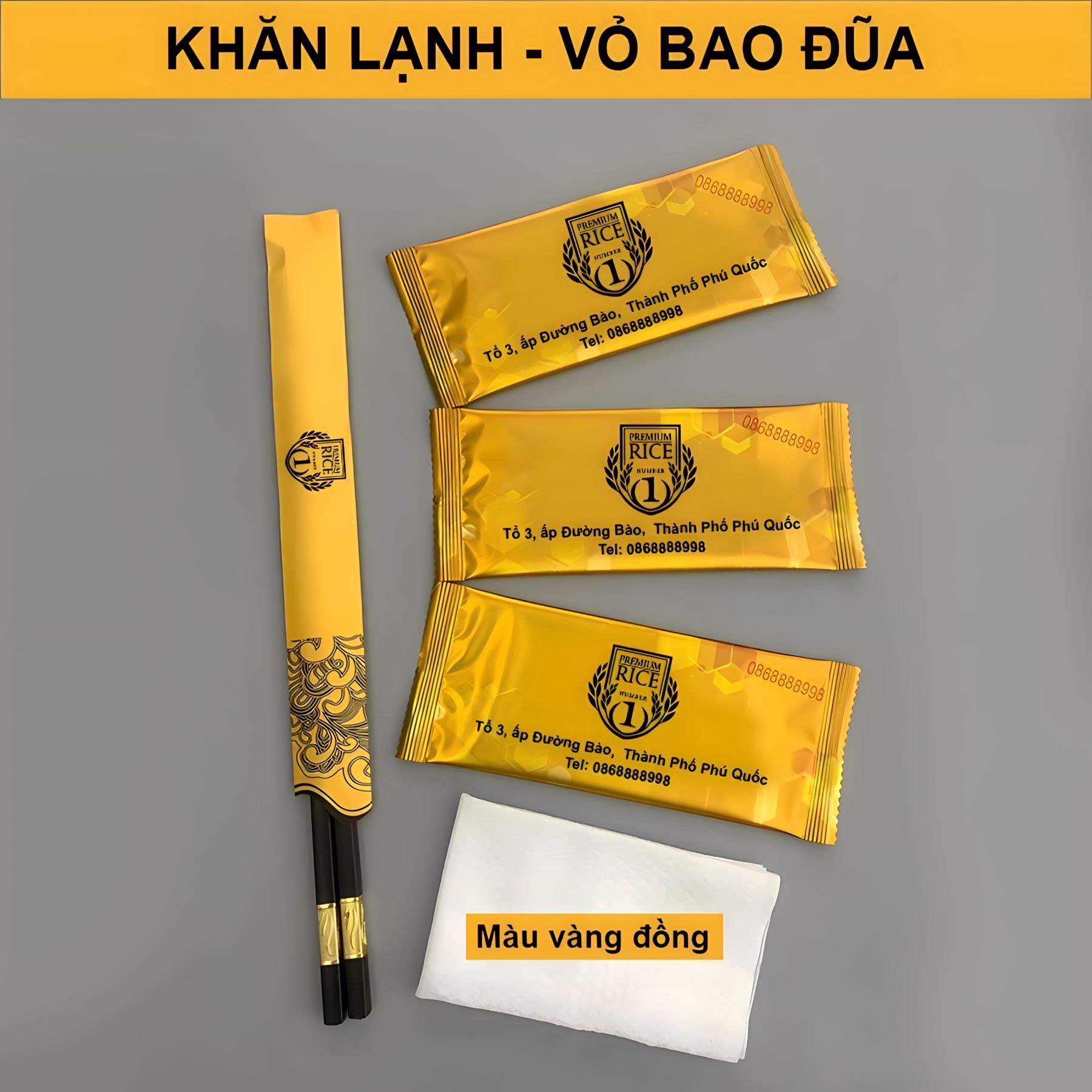 Khăn lạnh vỏ đũa