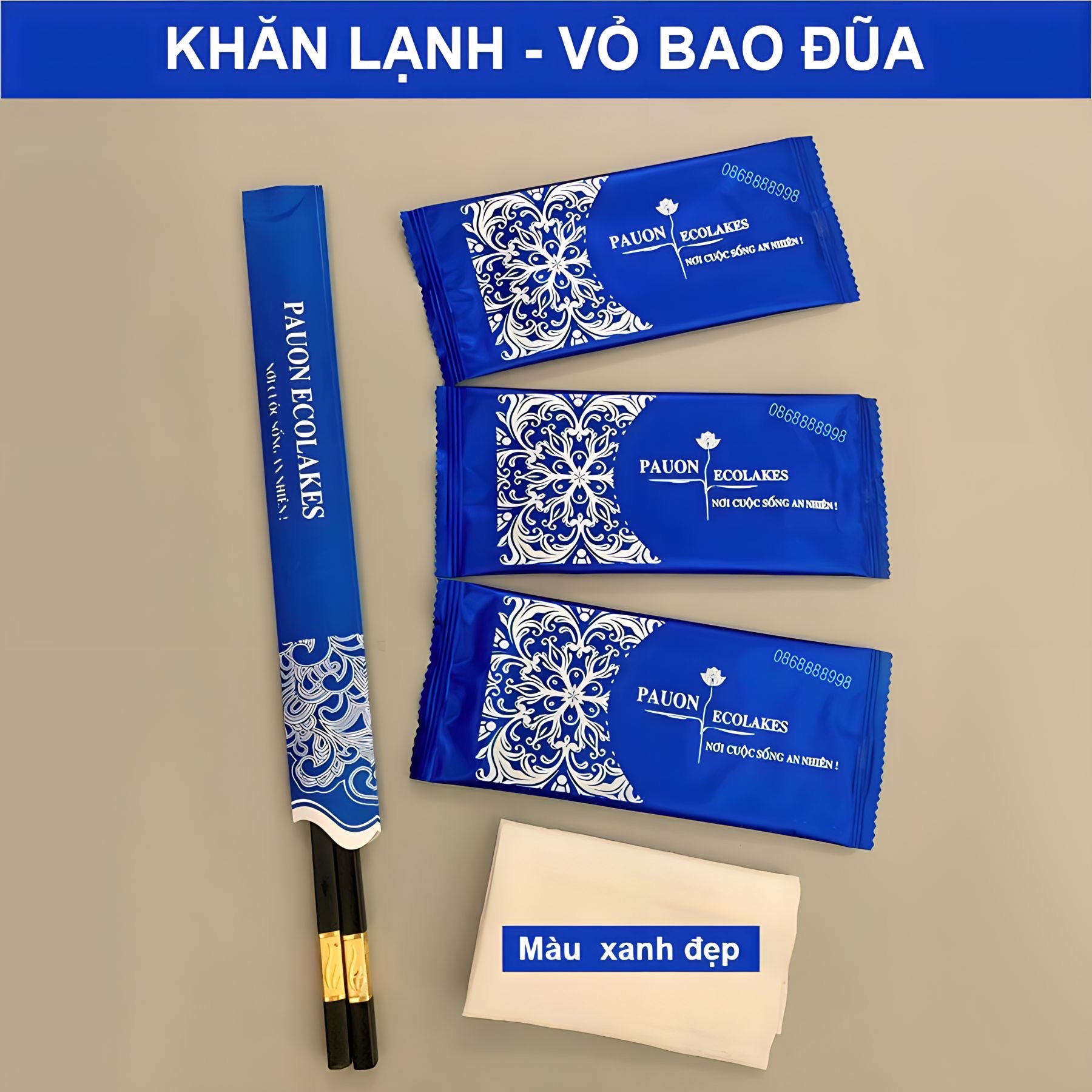 Khăn lạnh vỏ đũa