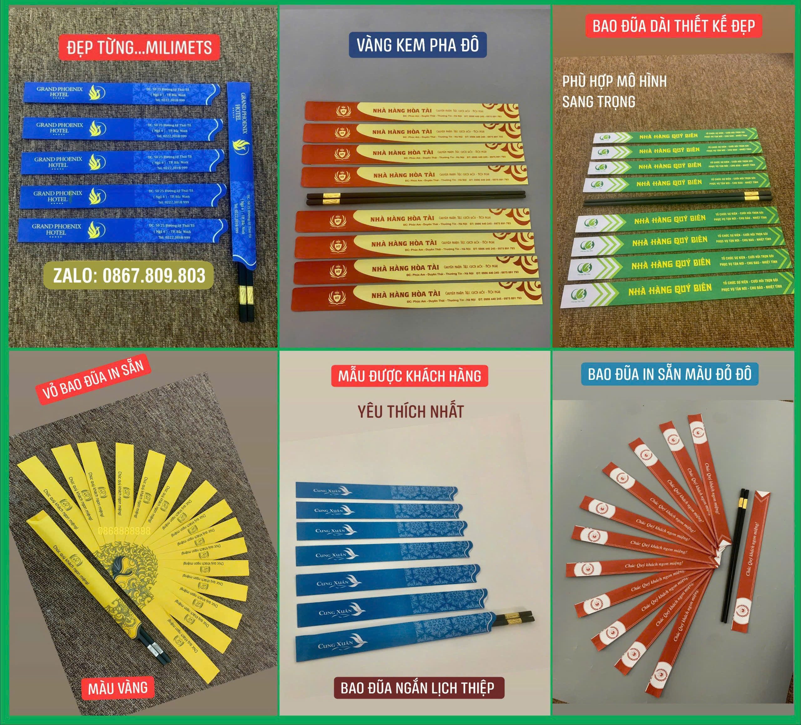 in bao đũa Sài Gòn